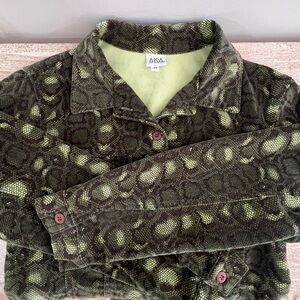 AKA Los Angeles Vintage Green Jacket Women’s Size M